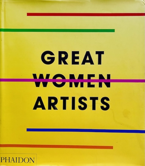 Xiao Lu work “Dialogue” on "GREAT WOMEN ARTISTS” published by PHAIDON in 2019